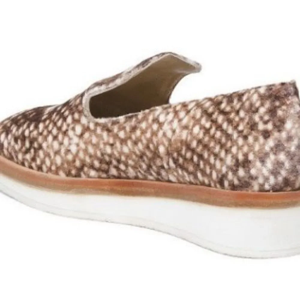 Free People Snake Eyes Velvet Loafers Slip On